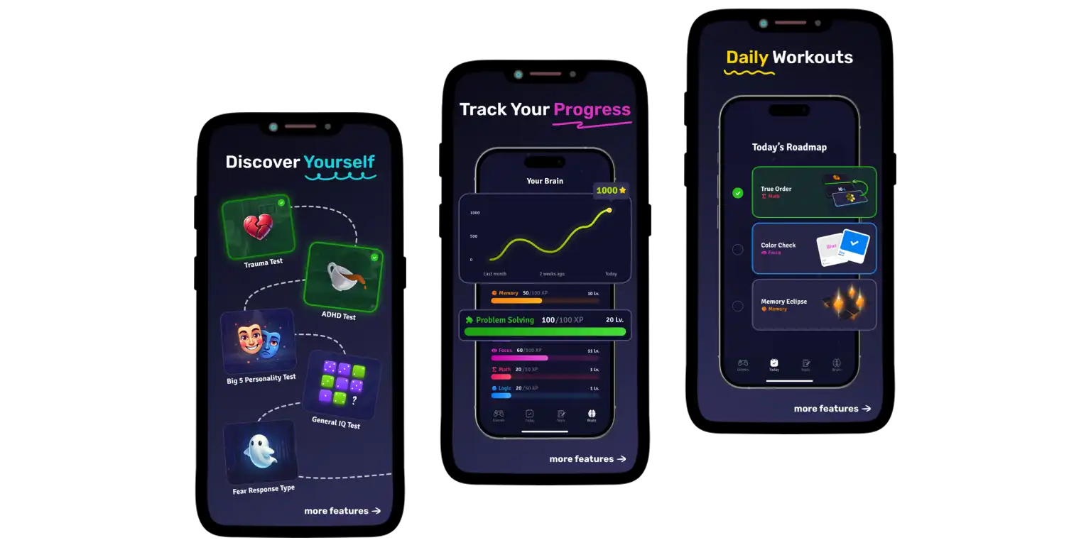 Screen from the Mind Elevate app.
